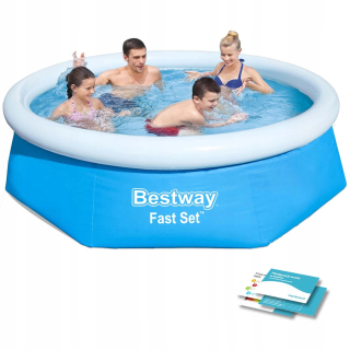 Okrúhly bazén Bestway s rozmermi 244 x 244 cm